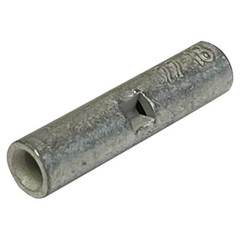 (100) Non-Insulated 22-18 Gauge Seamless Butt Splice Connector Wire Terminal USA