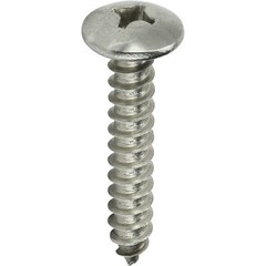#14 Truss Head Sheet Metal Screws Self Tap Phillips Stainless Steel All Sizes
