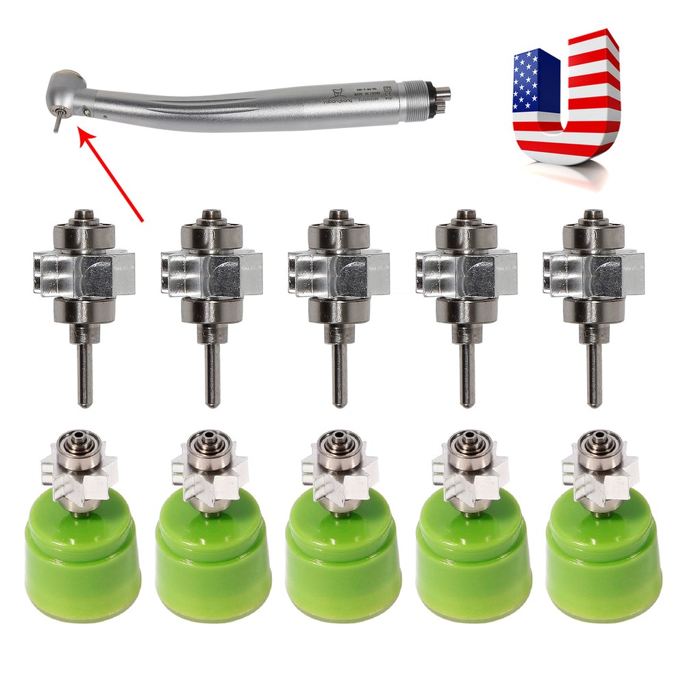 Dental Cartridge Turbine Rotor For Yabang LED E-generator Handpiece YBM/YBB VO