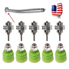 Dental Cartridge Turbine Rotor For Yabang LED E-generator Handpiece YBM/YBB VO