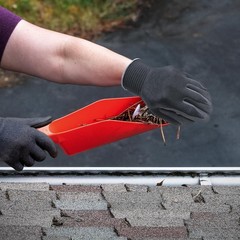 Gutter Scoop Cleaning Tools – Easy Removal of Leaves and Dirt – Deep Curved…