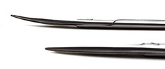 Scissors Straight & Curved Metzenbaum Blunt 6″ Kelly Sharp 7″ Surgical Set of 4