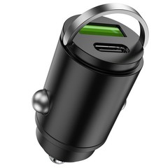 100W Fast Car Charger Adapter,Dual USB C PD & QC3.0 Port for iPhone 15/14/13