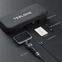 Teslong Two-Way Articulating Borescope 5.5mm Slim Probe Industrial Endoscope