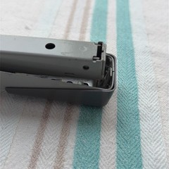 Vintage Blue Gray Swingline Model 401 Metal Desktop Stapler USA Works