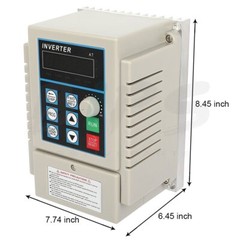 1HP 220V 0.75kw Variable Frequency Drive VFD Single to 3 Phase Speed Control