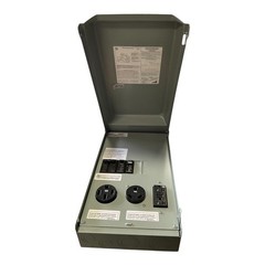 Midwest U075CTL010 100A RV Power Outlet Box 120/240V 50A 30A 20A NEMA 3R