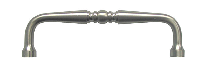 New Satin Nickel Kitchen and Bathroom Cabinet Pull Knob 3 3/4″ Solid Brass