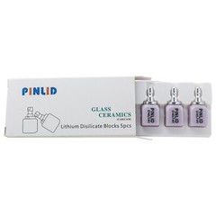 US 5pcs/Box Lithium Disilicate Blocks Dental Lab C14 LT Glass Ceramic CAD/CAM
