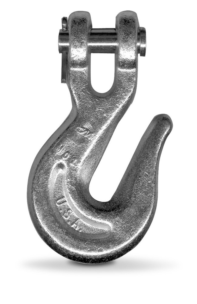 Columbus McKinnon 67171 Grade 30 1300lb Carbon Steel 1/4″ Clevis Slip Hook