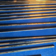 Harris Stay-Silv 15% Flat Brazing Rods .050” X 1/8”. 15 Full Sticks, 8 Partial.
