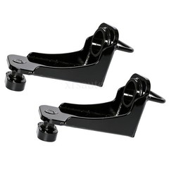 Pair Heavy Duty Shipping Container Jack Lug Leveler U-Shaped Handle 50000LBS
