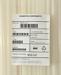 New NIB Lot of 100 Essentra MGS-3-01 Natural Nylon