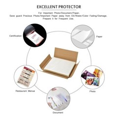 9″x11.5″ Letter Size Thermal Laminating Sheets Clear Laminator Pouches 3Mil 5Mil
