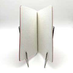 Fabriano EcoQua Red A5 Notebook 40 Pages 85gsm Graph Paper Grid Italy