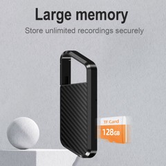 Mini Hidden Spy Digital Audio Voice Activated Recorder MP3 Playback Small Smart✅
