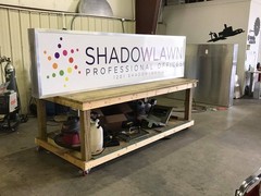 Outdoor Light box Sign Cabinet Frame Kit with Led lighting Quote Any Size S/S D
