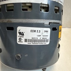 Genteq ECM 5SME39HL0252 Motor and Control Module 1/2 HP Rotation CW D341314P74