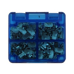 80 Tubos Ortodoncia Buccal Tube 1st Molar Single Tube Roth MBT 022 Bondable Conv
