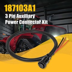 3 Pin Auxiliary Power Connector Kit 187103A1 Replace# 86511459, RE37651, AP459