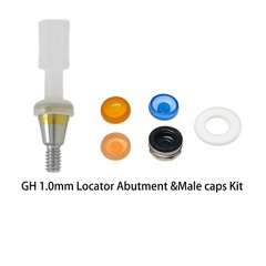US Nobel Active NP/RP Locator Attachment Abutment Male Cap Inserts for 1-5.0mm