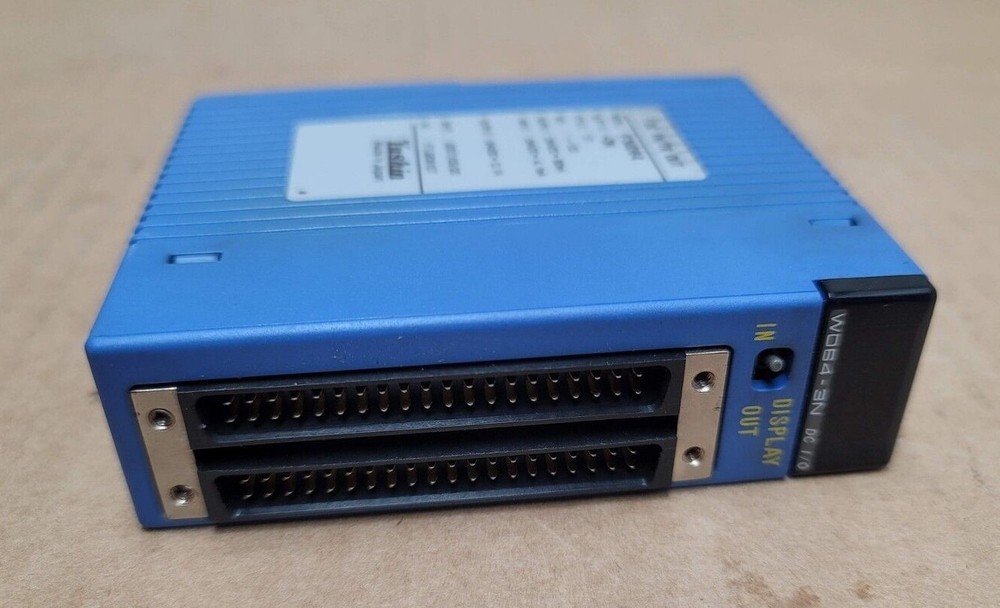YUSHIN (Yokogawa) F3WD64-3N PLC Module DC IN/TR OUT, Style: S1