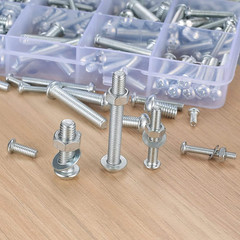 1080 Pcs Screws Bolts & Nuts Assortment Kit Metric Machine Pan Head Hex Phillips