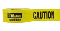 500’x3″x5Mil Reinforced Barricade Tape ‘CAUTION’ Yellow Construction