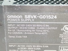 Omron S8VK-G01524 S8VKG01524 Power Supply DC24V 0.65A Fast Shipping!!!