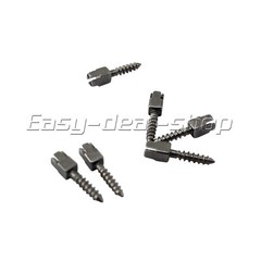 Dental Screw Post Endo Refill Stainless Steel/ Titanium /24K Gold Plated Conical