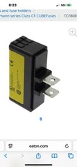 Bussmann TCF80RN CUBEFuse 80A 600V Class CF Dual Element Time-Delay Fuse