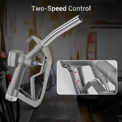 3/4 in NPT Manual Fuel Nozzle with Hook 15/16″ Spout Auto Shut Off Diesel Nozzle