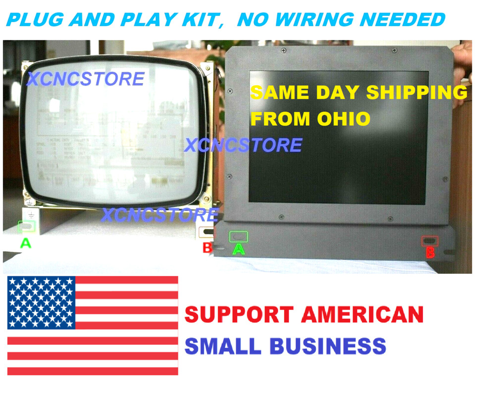 PLUG AND PLAY DIRECT LCD REPLACEMENT MONITOR FOR MAZAK MAZATROL M2 T2 T32B M32B