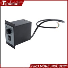 Findmall Worm Gear Motor with Speed Controller 120W 110V 80K 18RPM CW/CCW 14mm