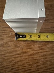 High Efficiency Aluminum Heat Sink 2 Lbs 4.75″ X 3.75″ X 2.75″ 10MM Base Plate
