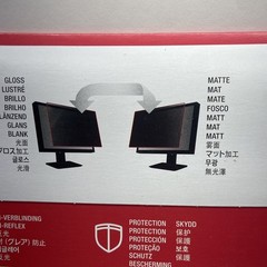 3M Frameless Blackout Privacy Filter for 23 in. Monitor PF230W9B 16:9 Ratio New