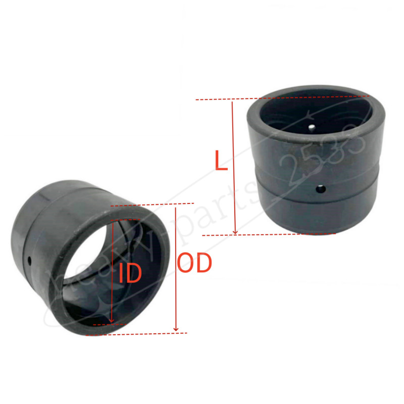 2PK 100MM Bushing 100X115MM for Excavator Bucket Bush Sleeve ID X OD MM