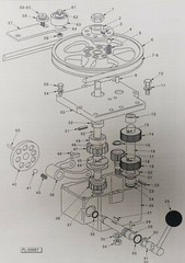 Hobart Mixer M802 V1401 Bowl lift gear box Shaft input # 438001 new
