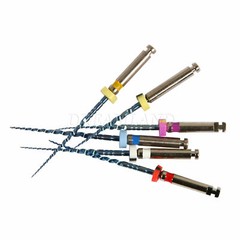 6pcs SANDENT Dent Endodontic NITI Rotary Files 25mm Root Canal Files Assorted