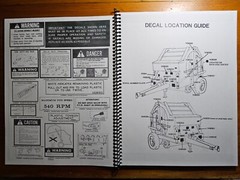 M&W Gear 1500 Round Baler S/N -705 Owner’s Operator’s & Parts Manual 3979R1283