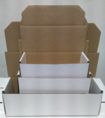 W6 – 4″ x 3″ x 2″ White Corrugated Shipping Mailer Packing Box Boxes 50/bundle