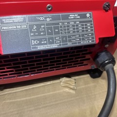 Lincoln Precision TIG 225 TIG Welder with Torch, Foot Pedal Ground clamp Chord