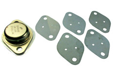20 pcs TO-3 Mica Thermal Insulators for Transistors, Heat Sinks, Free Shipping