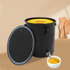6 Gallon Disposal Bucket Oil Disposal Transport Container Grease Bucket Grease