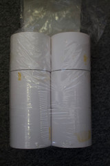 NCR Calculator Paper Rolls Pack of 6- 2 1/4 x 130 New In Package 57mm x 40m