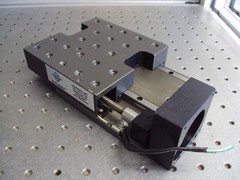 AEROTECH ACCUDEX ATS 302MM 60mm CRB CROSS ROLER LINEAR POSITOINER STAGE