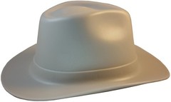 Occunomix Western Cowboy Hard Hat with Ratchet Suspension – Grey