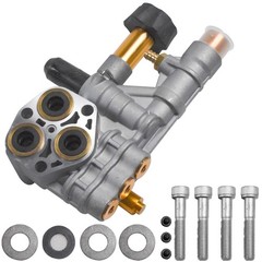 Pressure Washer Pump Manifold Kit 7108366 With Mounting Bolt Washer Pump Sliver