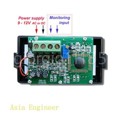 US Stock DC 0-19.99V 20V Blue LCD Digital Volt Voltage Panel Meter Voltmeter