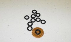 10x #009 Buna-N Nitrile 70 O-Ring O-Rings 7/32″ID X 11/32″OD X 1/16″CS Small FS